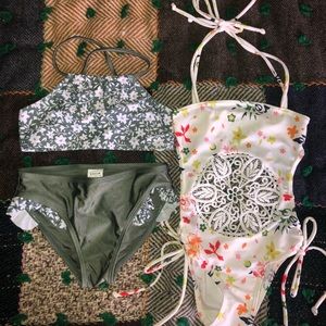 Girl’s Size 4/5 Bathing Suit Bundle